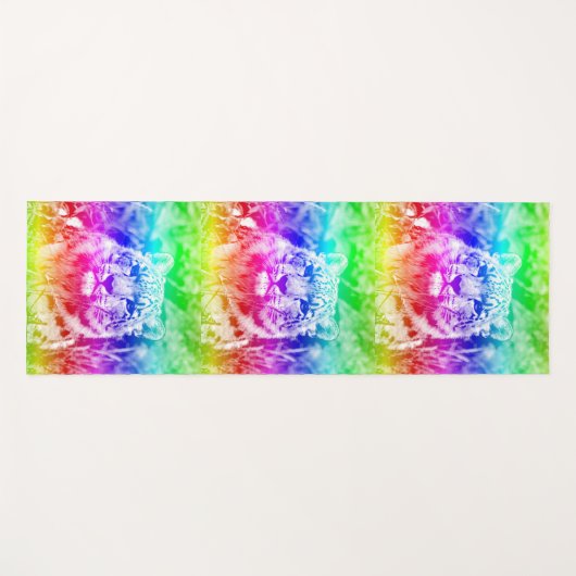 AnimalMix_Leopard_011 ヨガマット (正面(横))