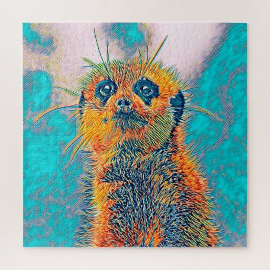 AnimalMix_Meerkat_005 ジグソーパズル (縦)