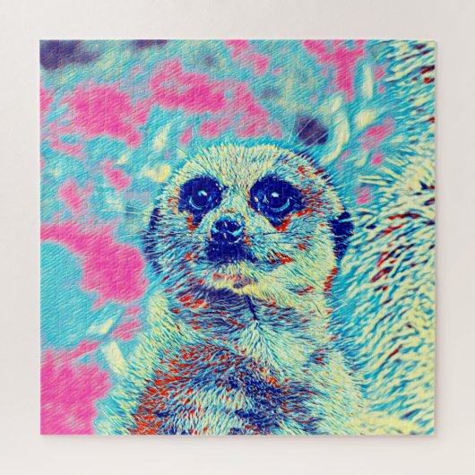 AnimalMix_Meerkat_008 ジグソーパズル (縦)