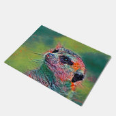 AnimalMix_Meerkat_009 ドアマット (アングル)