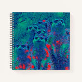 AnimalMix_Meerkat_015 ノートブック (正面)