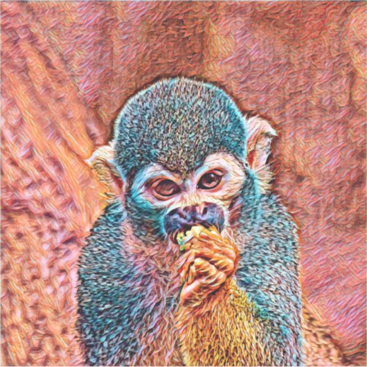 AnimalMix_Monkey_001 シール (正面)