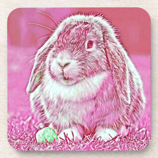 AnimalMix_Rabbit_002 コースター (正面)