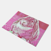 AnimalMix_Rabbit_002 ドアマット (アングル)