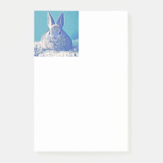 AnimalMix_Rabbit_003 ポストイット (正面)