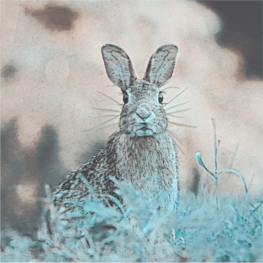 AnimalMix_Rabbit_024 シール (正面)