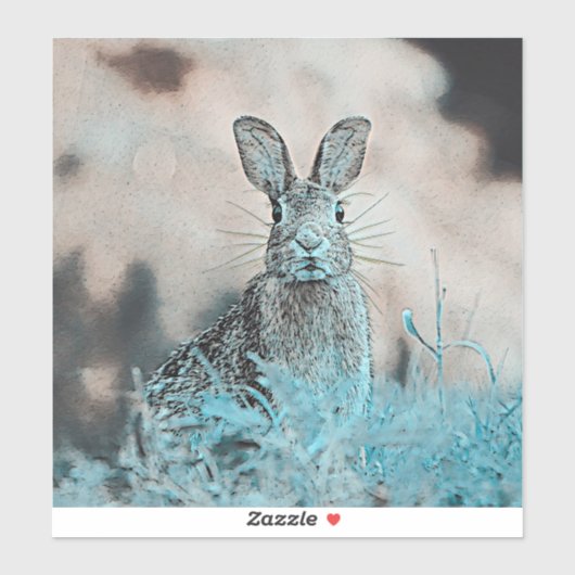 AnimalMix_Rabbit_024 シール (シート)