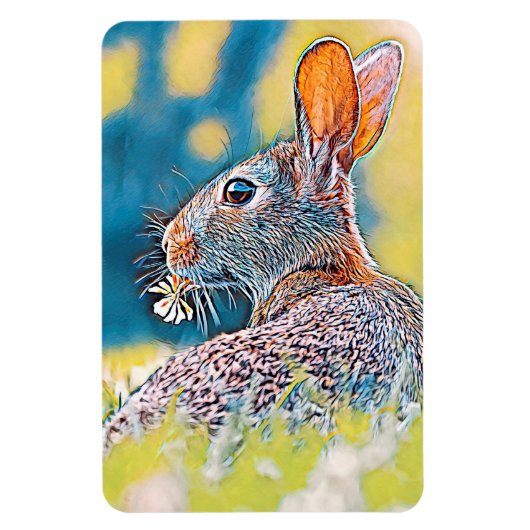 AnimalMix_Rabbit_028 マグネット (縦)