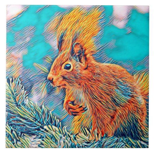 AnimalMix_Squirrel_001 タイル (正面)