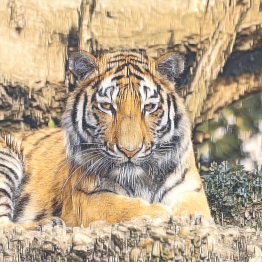 AnimalMix_Tiger_009 シール (正面)