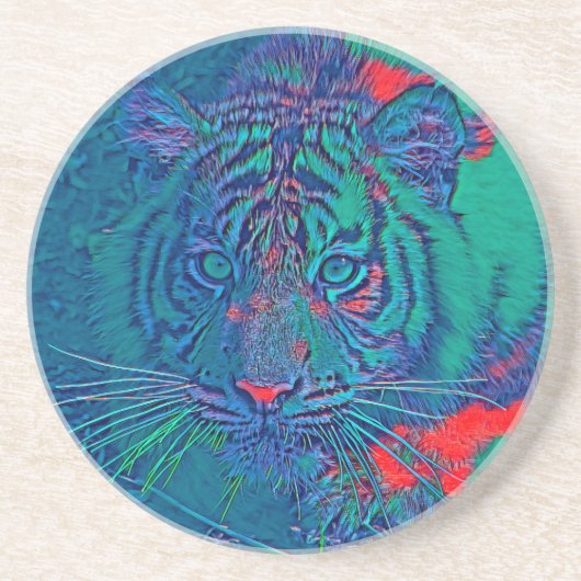AnimalMix_Tiger_043 コースター (正面)