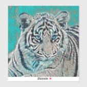 AnimalMix_Tiger_046 シール (シート)