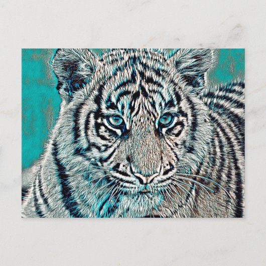 AnimalMix_Tiger_046 ポストカード (正面)
