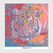 AnimalMix_Tiger_054 シール (シート)