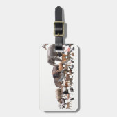 Animals ラゲッジタグ (正面縦)