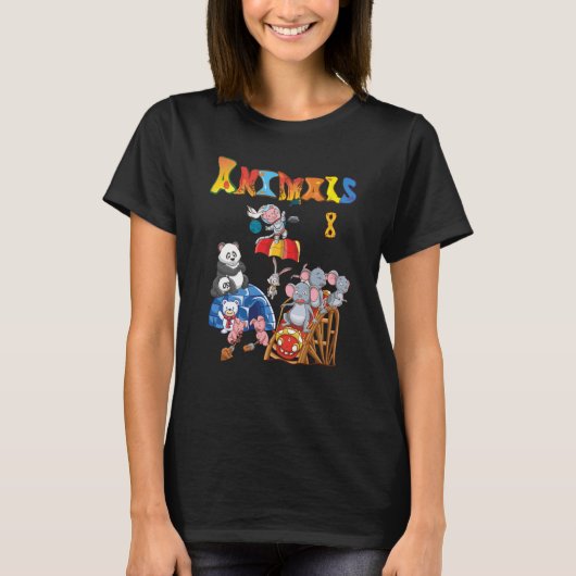 Animals 8 tシャツ (正面)