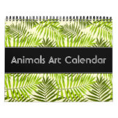 Animals Art Calendar (Type-A) カレンダー (カバー)