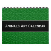 Animals Art Calendar (Type-B) カレンダー (カバー)