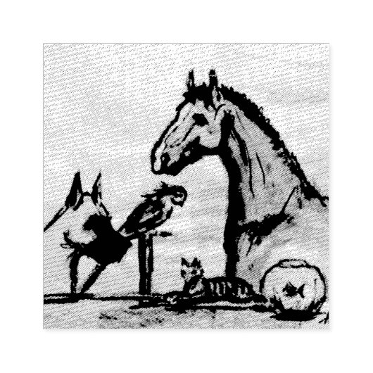 Animals by Hevener ラバースタンプ (インプリント)