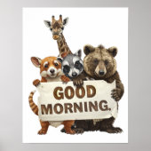 Animals, Good Morning, ポスター (正面)