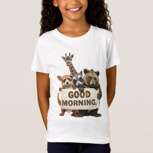 Animals, Good Morning, Tシャツ (正面)