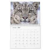 Animals image calendar  カレンダー (1月 2027)