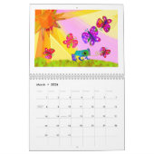 Animals in Art Wall Calendar by Jodie Apeseche カレンダー (3月 2026)