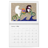 Animals in Art Wall Calendar by Jodie Apeseche カレンダー (1月 2026)