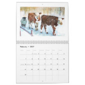 Animals in Art Wall Calendar by Jodie Apeseche カレンダー (2月 2027)