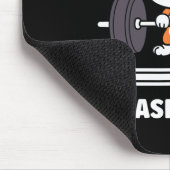 Animals Installing Muscles Fitness Bodybuilding Fo マウスパッド (コーナー)