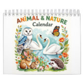 Animals nature Calendar カレンダー (カバー)
