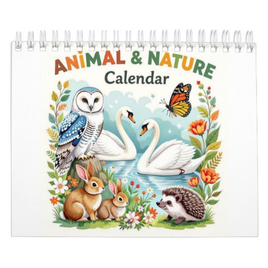 Animals nature Calendar カレンダー (カバー)