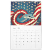 Animals of America 2025カレンダー カレンダー (3月 2026)