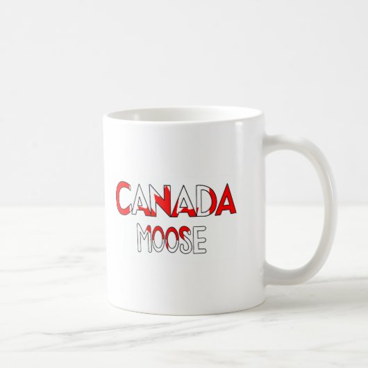 Animals of the World, Canada: Moose コーヒーマグカップ (右)