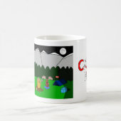 Animals of the World, Canada: Moose コーヒーマグカップ (中央)