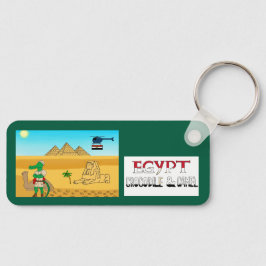 Animals of the World, Egypt: Crocodile & Camel キーホルダー