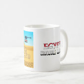 Animals of the World, Egypt: Crocodile & Camel コーヒーマグカップ (正面右)