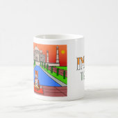 Animals of the World, India: Tiger コーヒーマグカップ (中央)