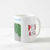 Animals of the World, Peru: Alpaca コーヒーマグカップ (正面右)