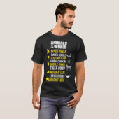 Animals Of The World Trash Panda Danger Noodle Tシャツ (正面フル)