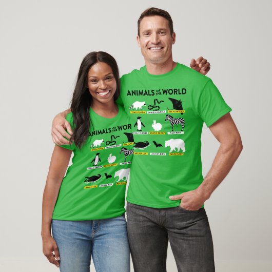 ANIMALS OFHE WORLD friends Tシャツ (ユニセックス)