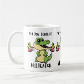 Animals Party Alligator コーヒーマグカップ (左)