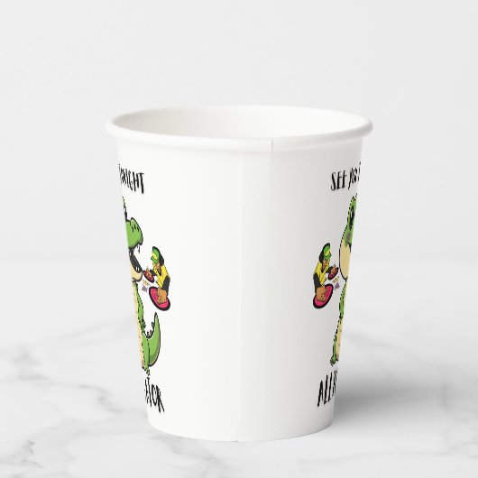 Animals Party Alligator 紙コップ (右)