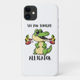 Animals Party Alligator iPhone 11 ケース