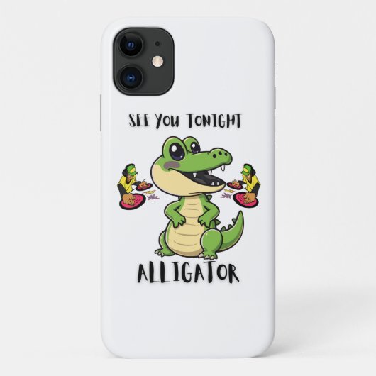 Animals Party Alligator Case-Mate iPhoneケース (裏面)