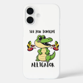 Animals Party Alligator iPhone 16ケース