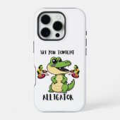 Animals Party Alligator iPhoneケース (裏面)