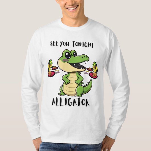 Animals Party Alligator Tシャツ (正面)