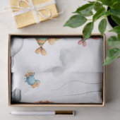 Animals pink birthday Large Gift Bag  薄葉紙 (ギフト)