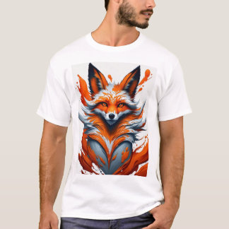 "Animals Splash Art" Zorro 2 Tシャツ